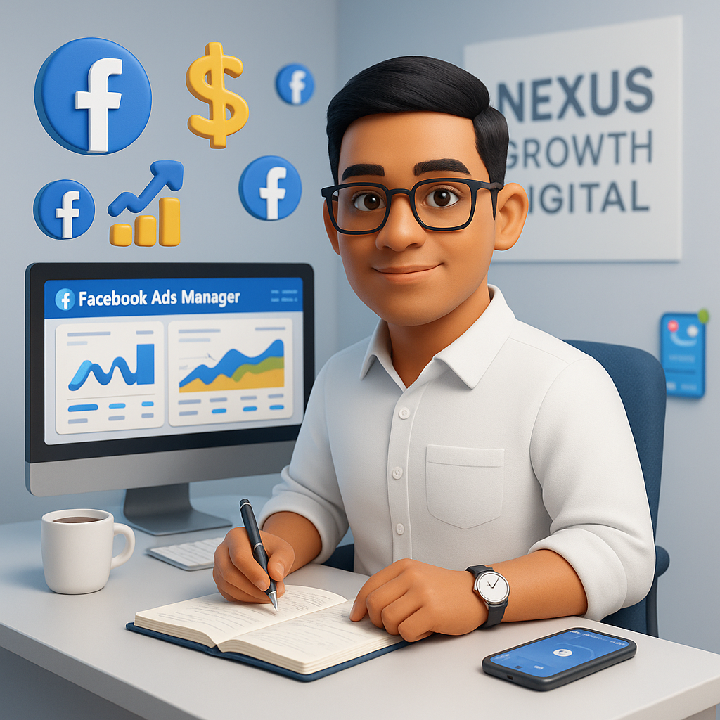 Facebook ads campaign service , Facebook boost , best Digital marketing agency , nexus growth digital by nurjaman